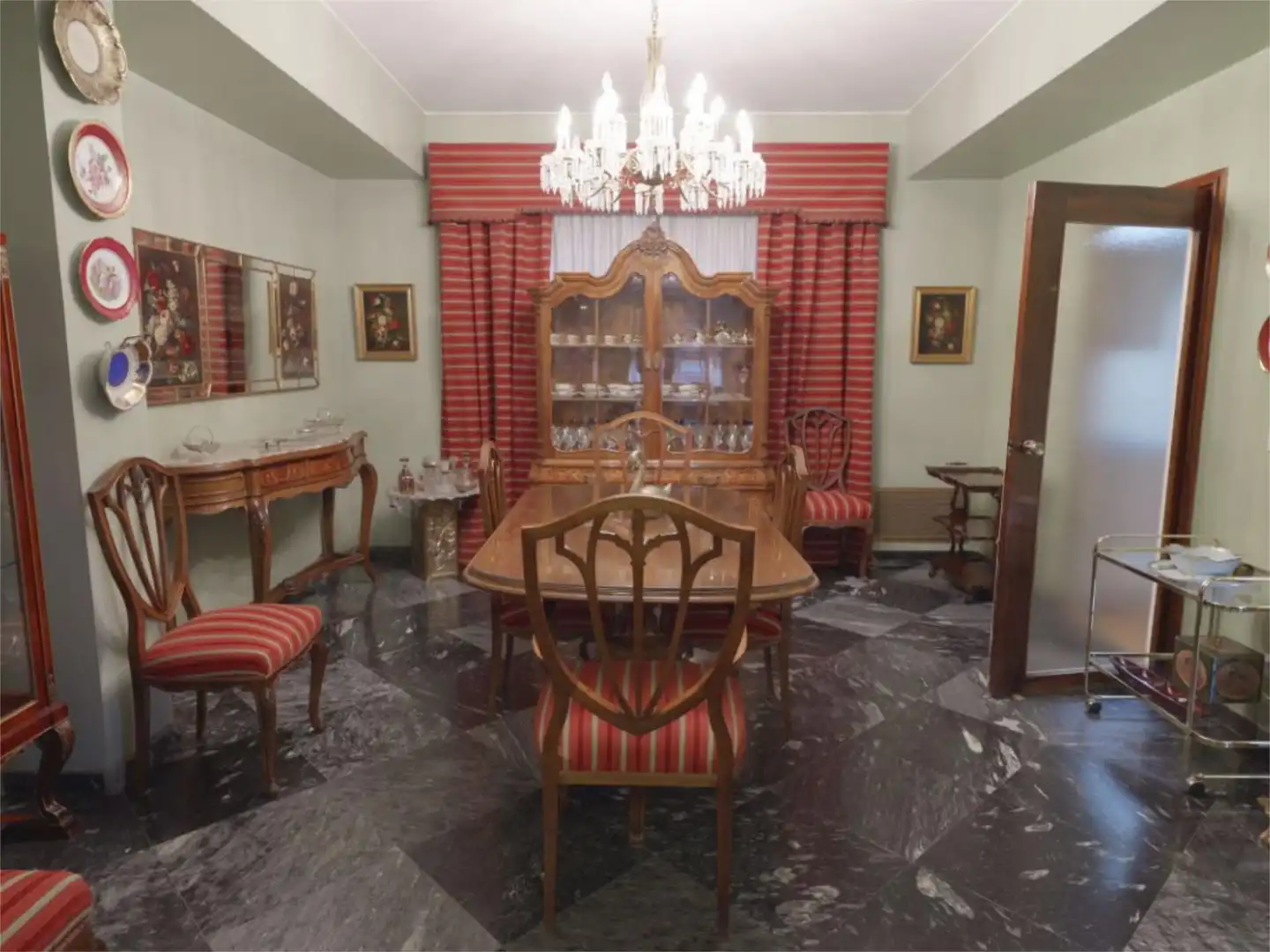 Dining room of Flat for sale in Sevilla  with Air Conditioner, Heating and Parquet flooring