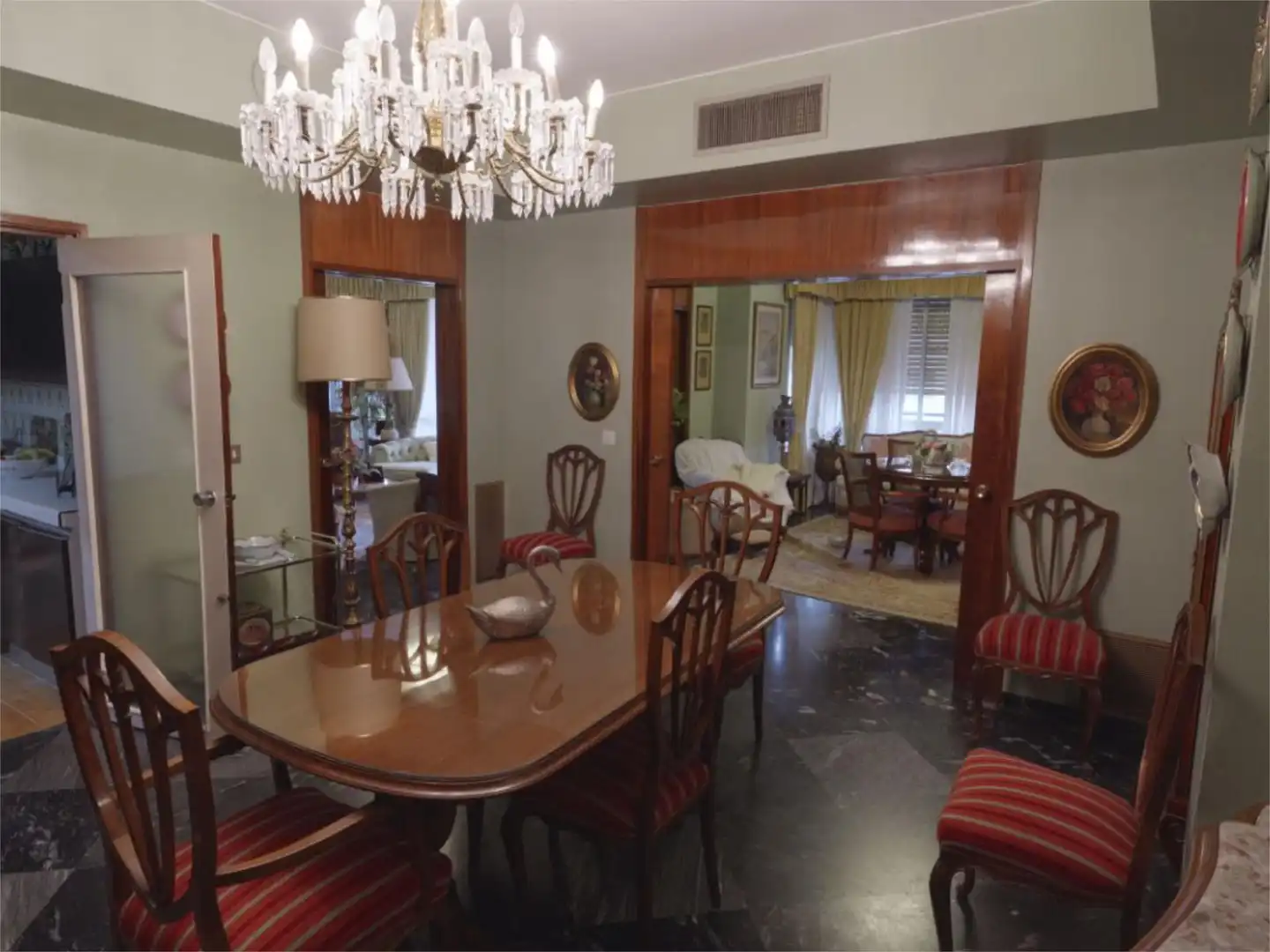 Dining room of Flat for sale in Sevilla  with Air Conditioner, Heating and Parquet flooring