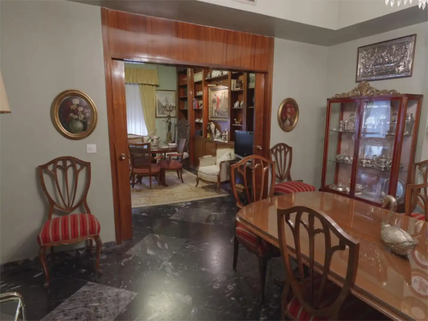 Dining room of Flat for sale in Sevilla  with Air Conditioner, Heating and Parquet flooring