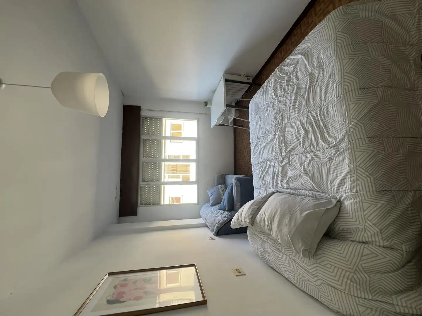 Bedroom of Flat for share in Boiro  with Heating, Parquet flooring and Furnished