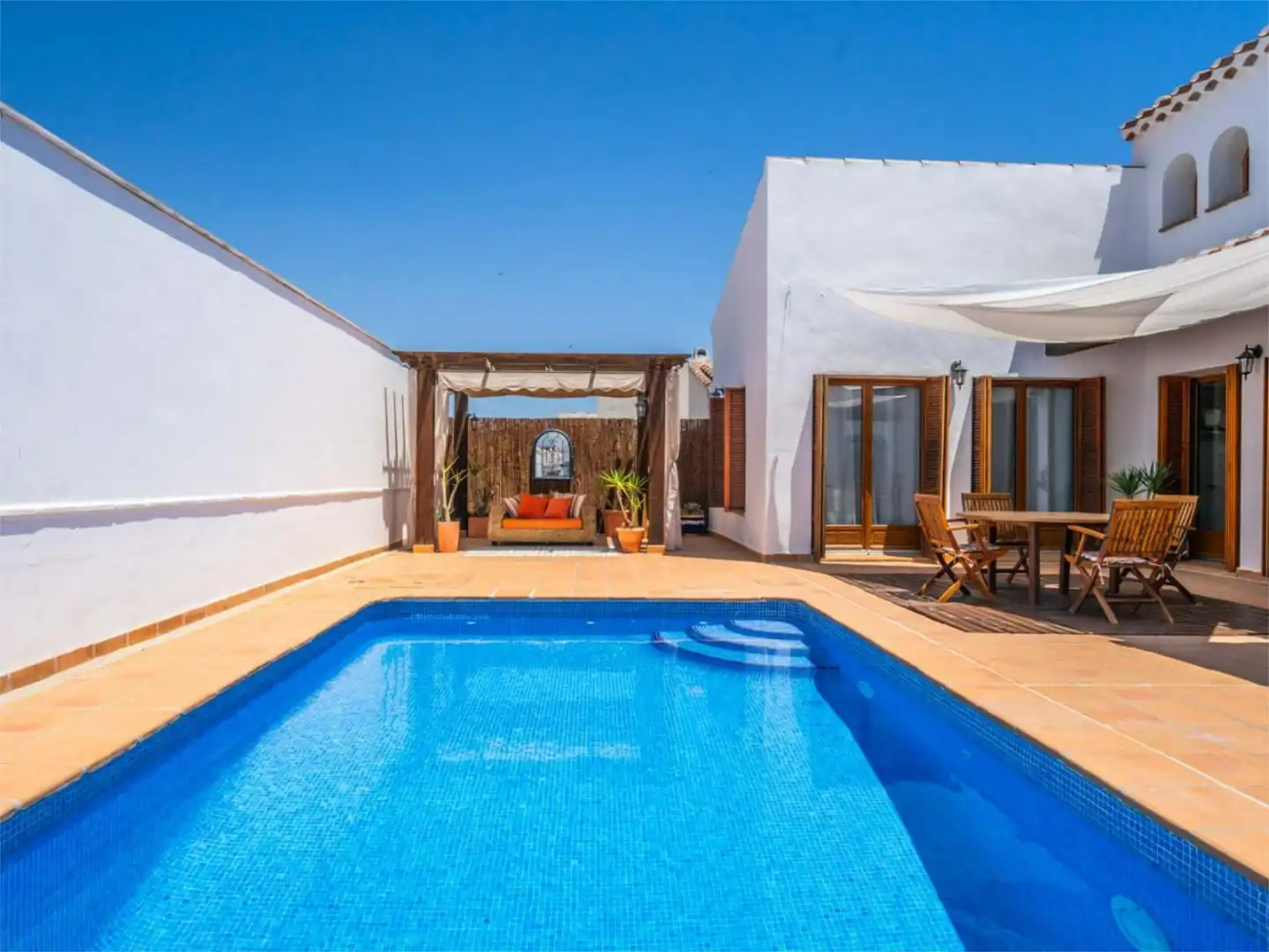 Houses for sale in Calle Berilo, 12, Baños y Mendigo Swimming pool of Houses for sale in Murcia with Heating, Private garden and Terrace