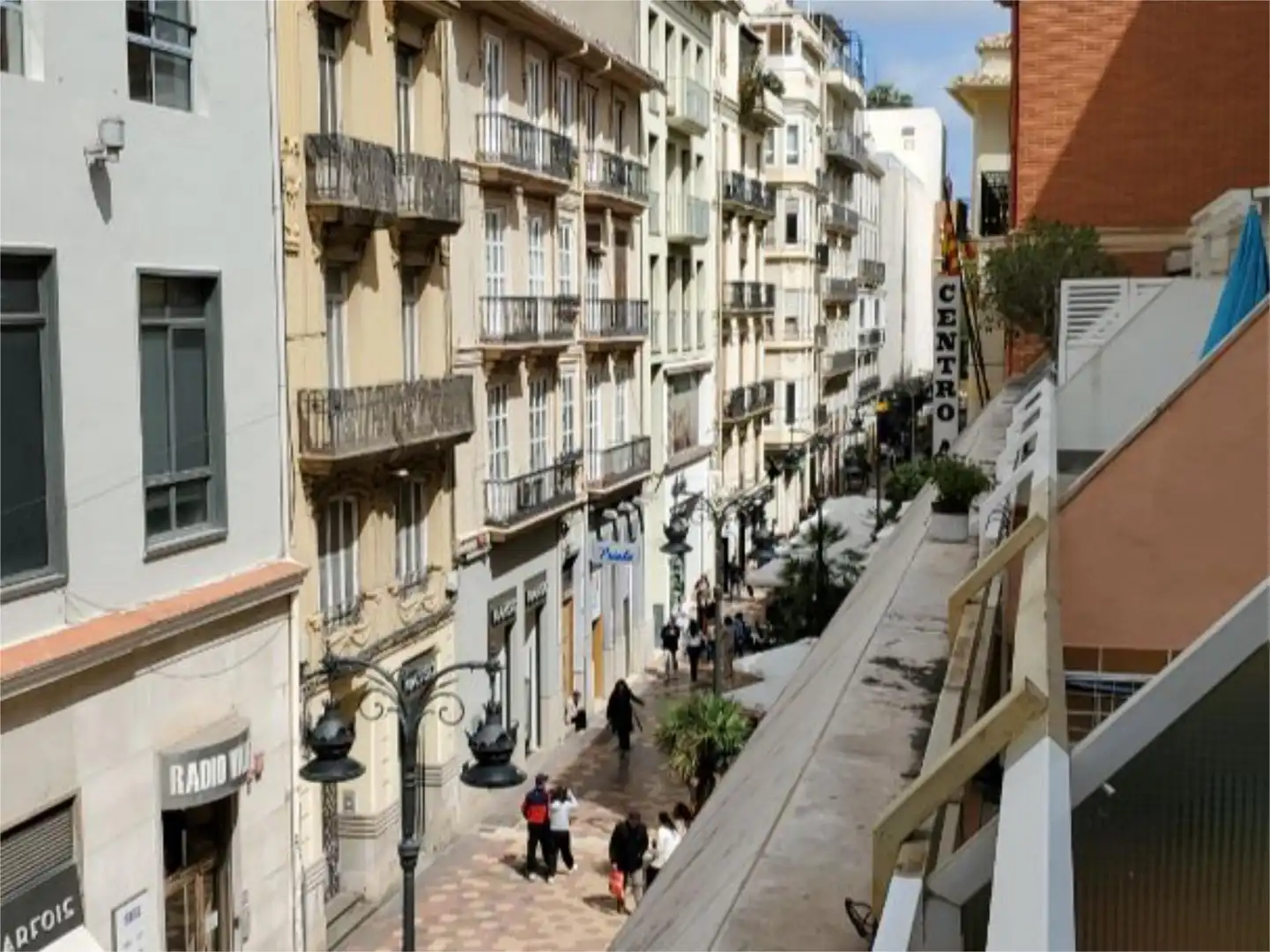 Vista exterior de Piso de alquiler en Valencia con Aire acondicionado, Calefacción y Terraza
