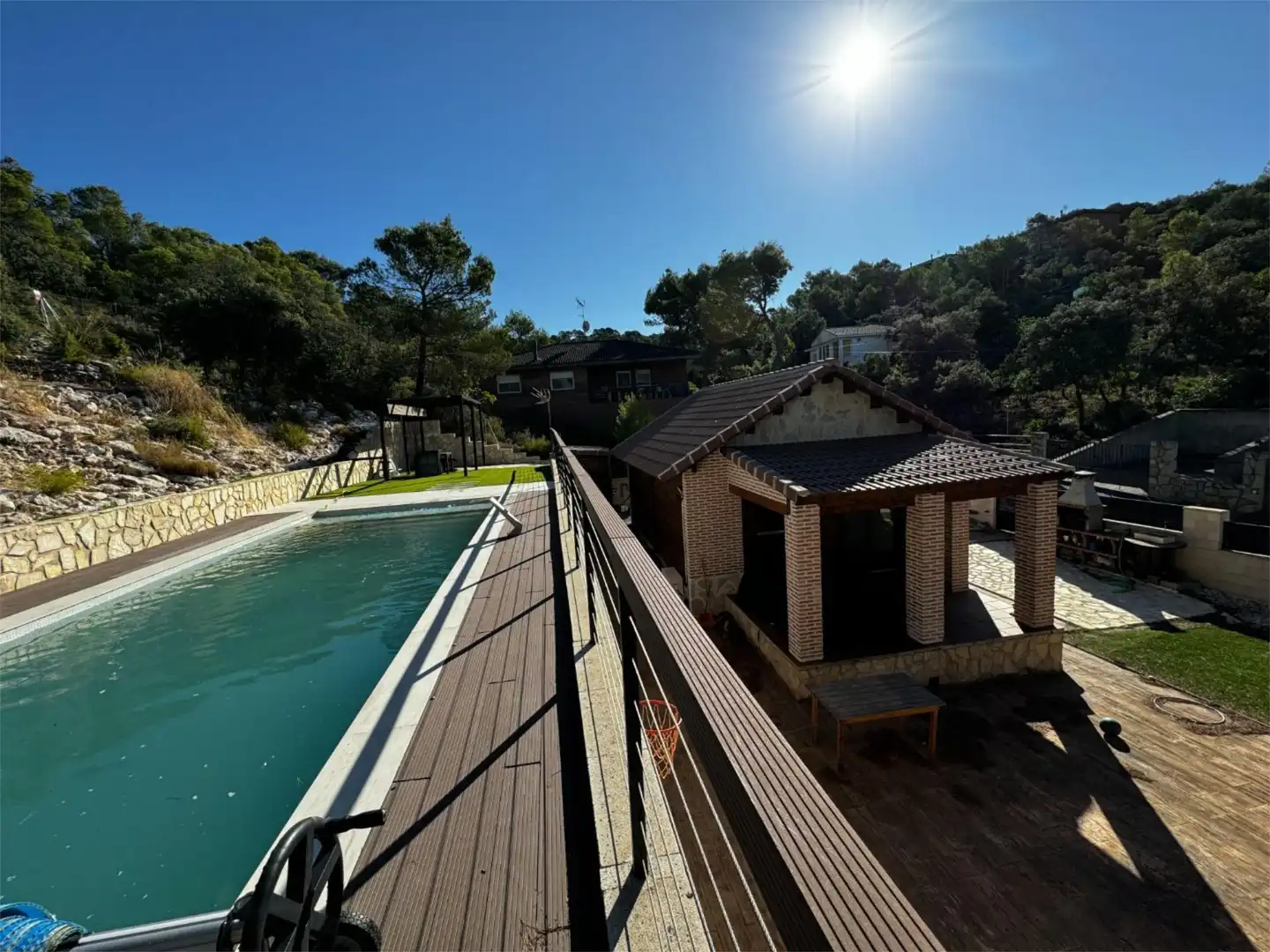 Wohnung zum Verkauf in Calle Nueva Sierra Hk, Albalate de Zorita Schwimmbecken von Wohnung zum Verkauf in Albalate de Zorita mit Klimaanlage, Heizung und Privatgarten