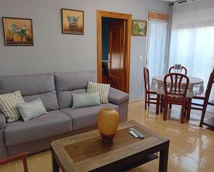 Sala d'estar de Apartament de lloguer en Garrucha amb Aire condicionat, Calefacció i Terrassa