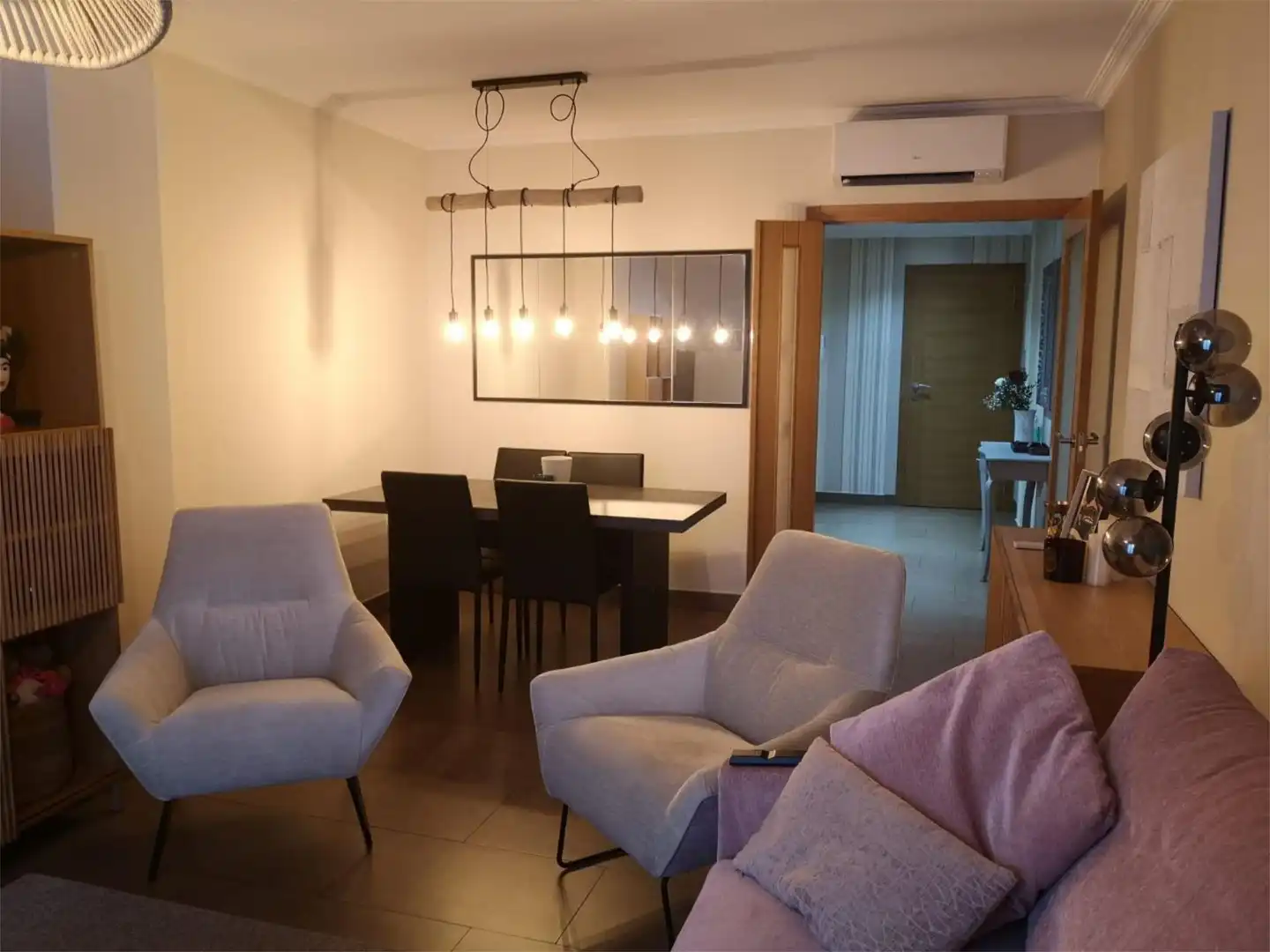 Dachboden zum Verkauf in Rúa Do Progreso, 79, Sanxenxo pueblo Wohnzimmer von Dachboden zum Verkauf in Sanxenxo mit Klimaanlage und Terrasse