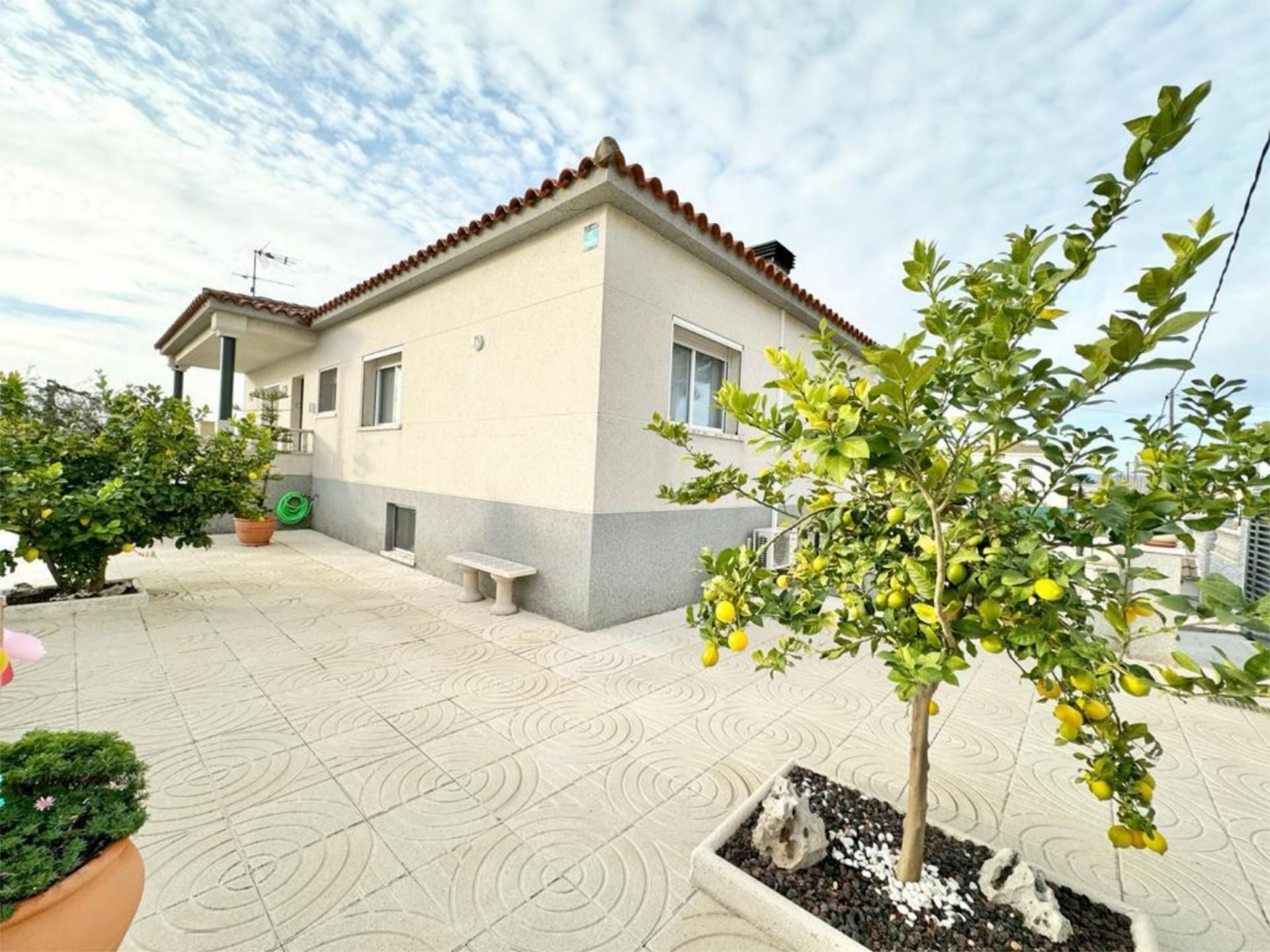 Exterior view of House or chalet for sale in Llorenç del Penedès  with Air Conditioner, Terrace and Swimming Pool