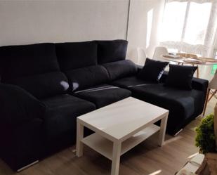 Living room of Flat to rent in  Sevilla Capital  with Heating, Parquet flooring and Furnished