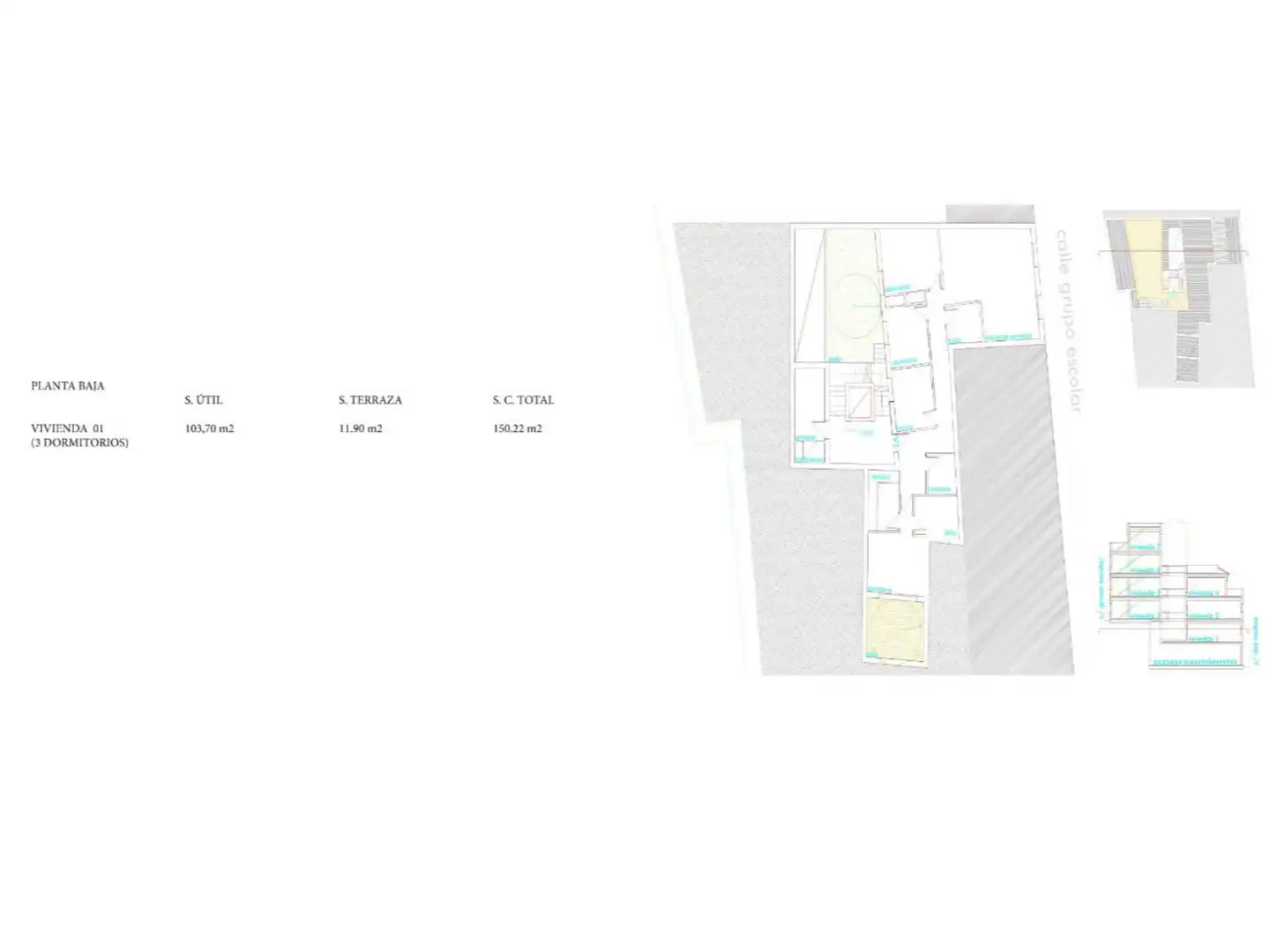 Piso en venta en Calle Grupo Escolar, 14, San Martín del Tesorillo Piso en venta en San Martín del Tesorillo con Terraza, Trastero y Balcón