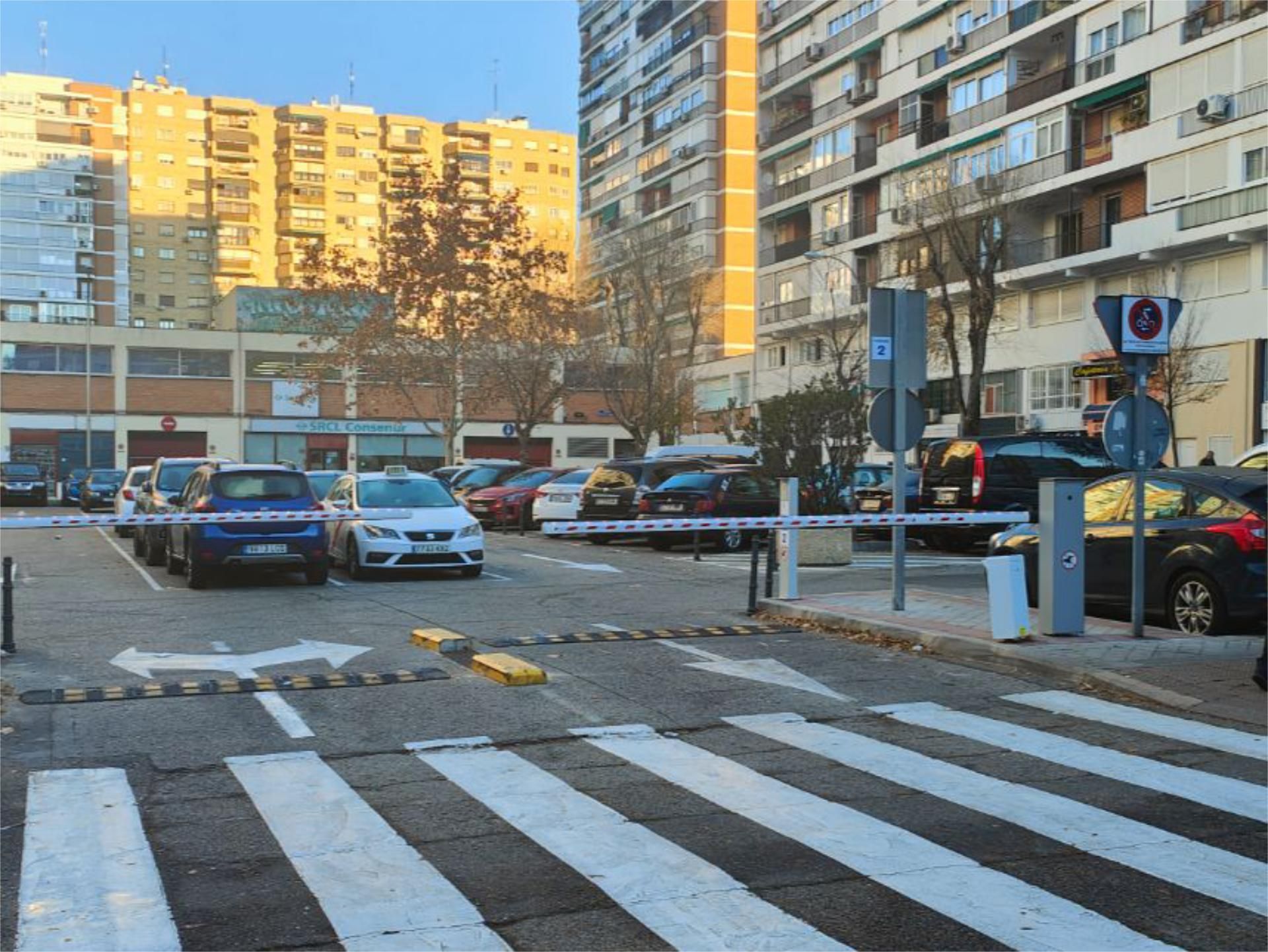 Vista exterior de Garatge en venda en  Madrid Capital