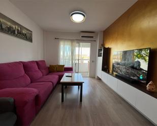 Living room of Flat to rent in Málaga Capital  with Air Conditioner, Terrace and Swimming Pool