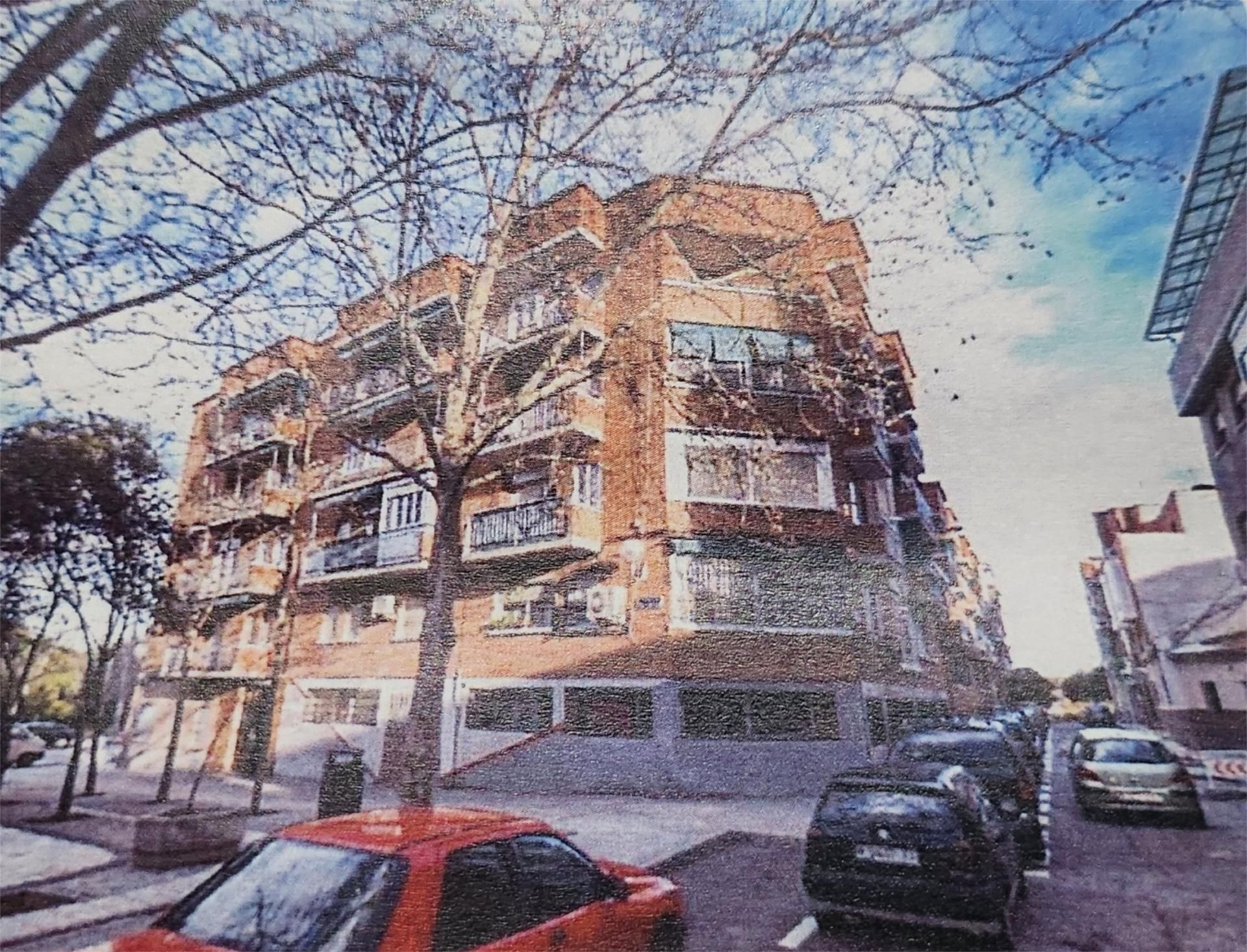 Exterior view of Flat for sale in  Madrid Capital  with Air Conditioner, Heating and Private garden