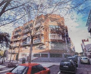 Exterior view of Flat for sale in  Madrid Capital  with Air Conditioner, Heating and Private garden