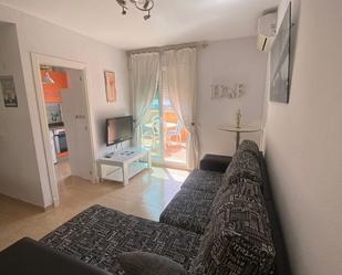 Living room of Apartment to rent in Roquetas de Mar  with Air Conditioner and Terrace