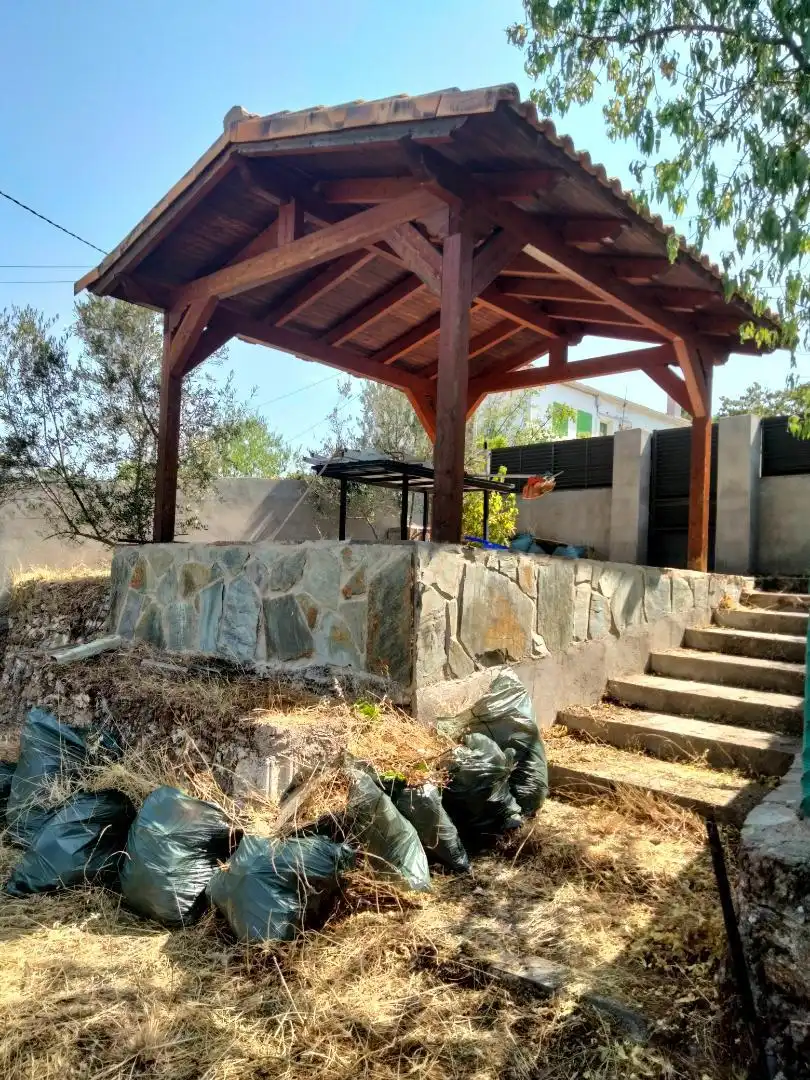 Terrasse von Bebaubares Gelände zum Verkauf in Santa María de la Alameda