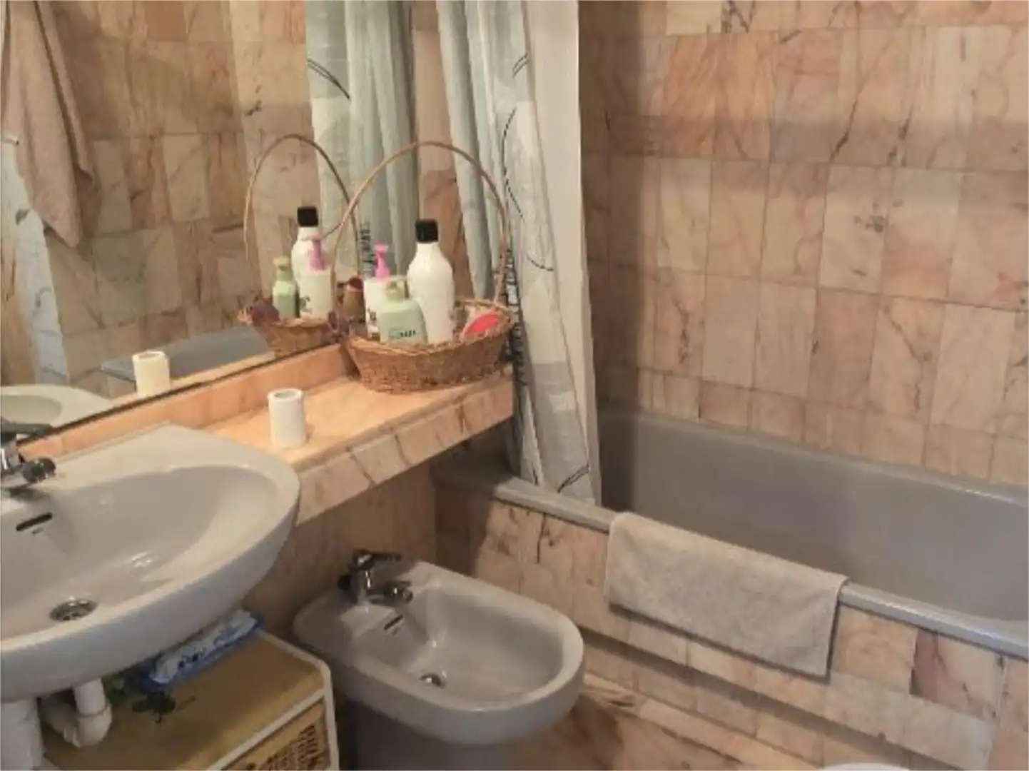 Piso en venta en Avenida Santiago Bernabéu, 42, Calas Santiago Bernabéu Baño de Piso en venta en Santa Pola con Aire acondicionado, Piscina y Balcón