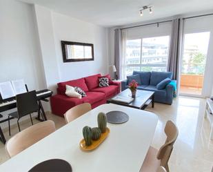 Living room of Flat to rent in Málaga Capital  with Air Conditioner, Heating and Terrace