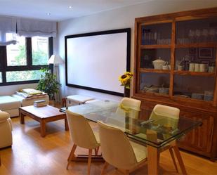 Dining room of Flat to rent in  Madrid Capital  with Air Conditioner, Terrace and Swimming Pool