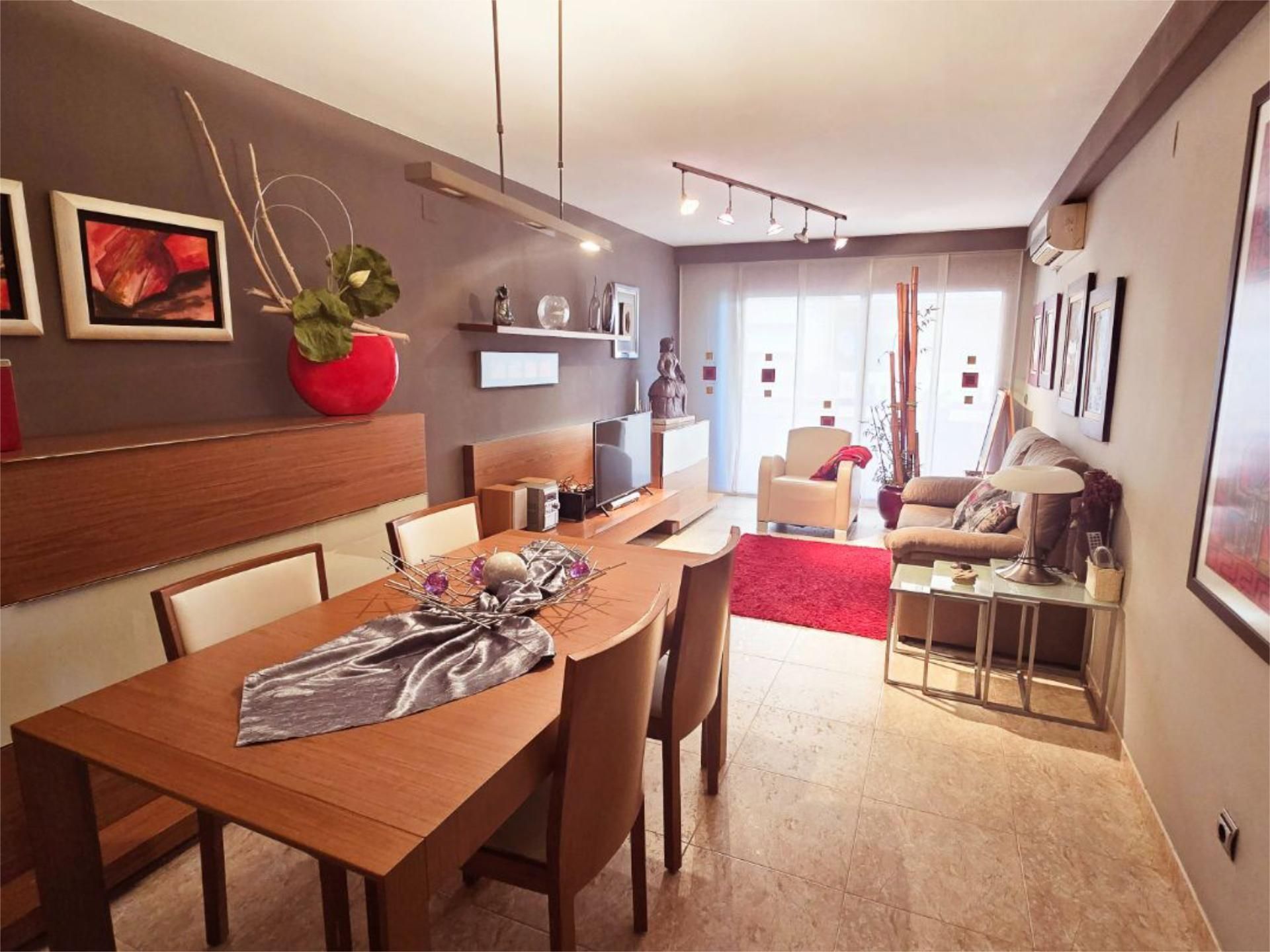 Sala d'estar de Pis en venda en Roquetes amb Aire condicionat i Balcó