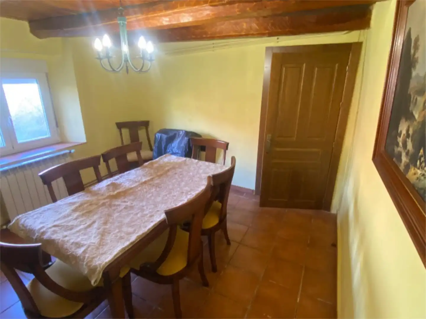 Casa o chalet en venta en Calle la Reguera, 15, Villasabariego Comedor de Casa o chalet en venta en Villasabariego con Calefacción, Jardín privado y Parquet