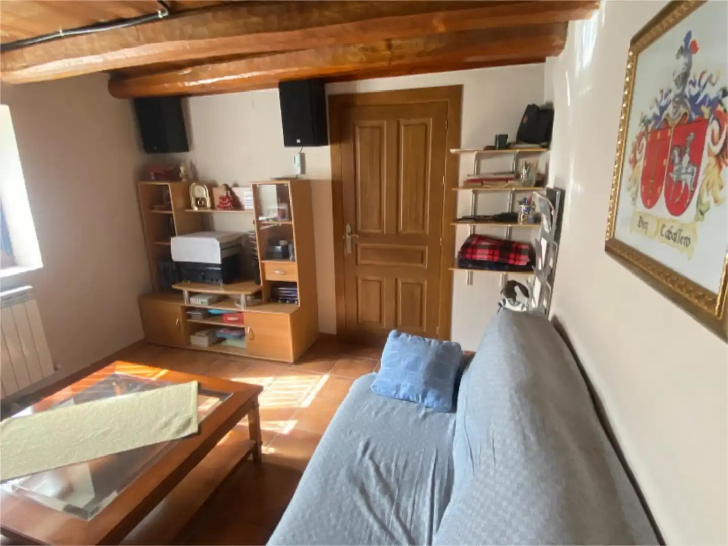 Casa o chalet en venta en Calle la Reguera, 15, Villasabariego Sala de estar de Casa o chalet en venta en Villasabariego con Calefacción, Jardín privado y Parquet