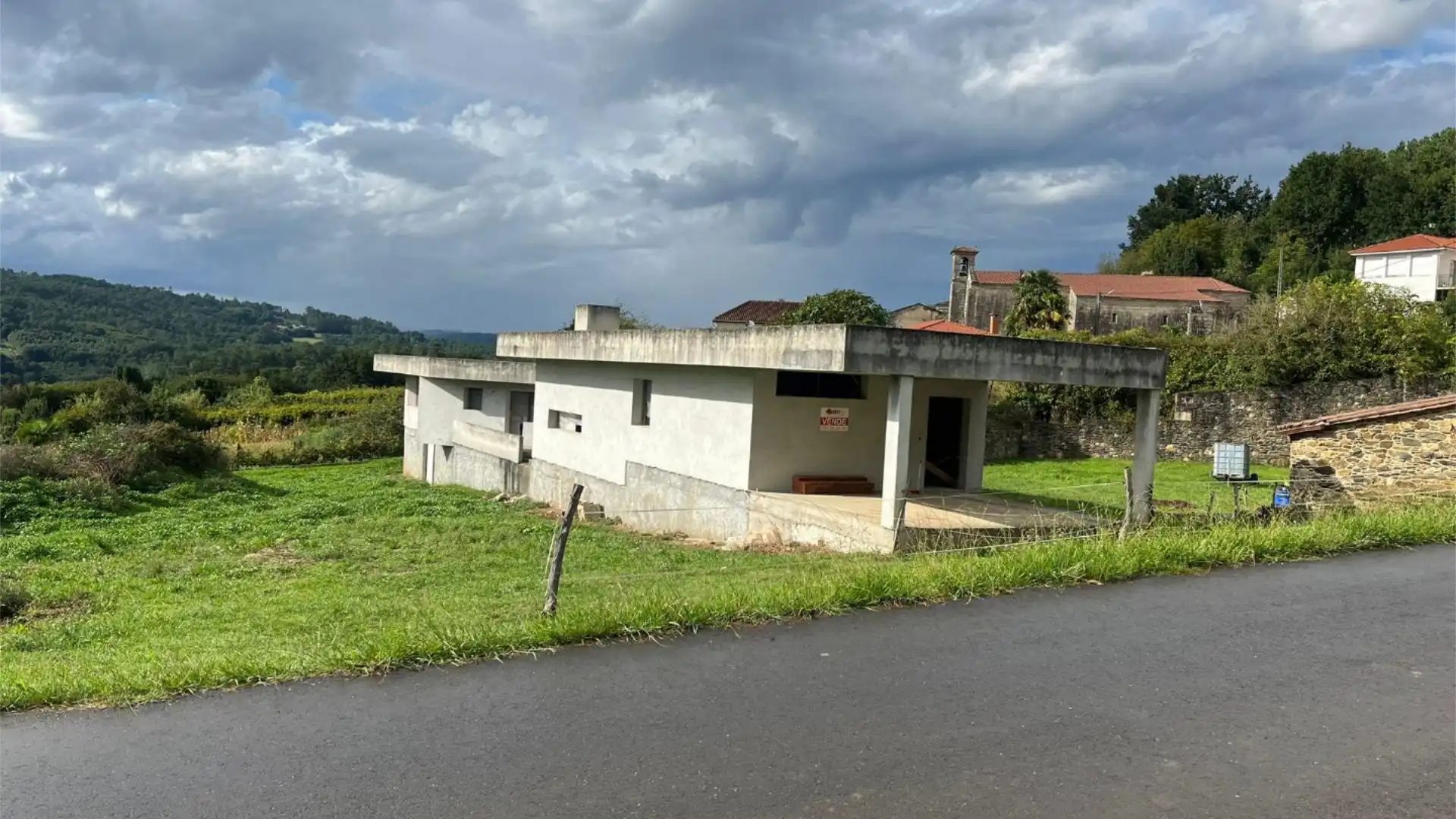 Vista exterior de Casa o chalet en venta en Vila de Cruces con Jardín privado y Terraza
