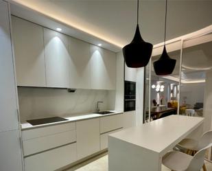 Kitchen of Flat to rent in  Madrid Capital  with Air Conditioner, Heating and Parquet flooring