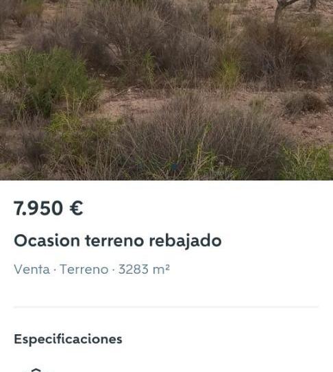 Foto 1 de Finca rústica en venda a Diseminado Cueva, 4, Carrascoy - La Murta, Murcia