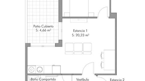 Foto 3 de Estudi per a compartir a Avinguda Avenida de Sierra Alhamilla, 134, Ciudad Jardín - Tagarete - El Zapillo, Almería