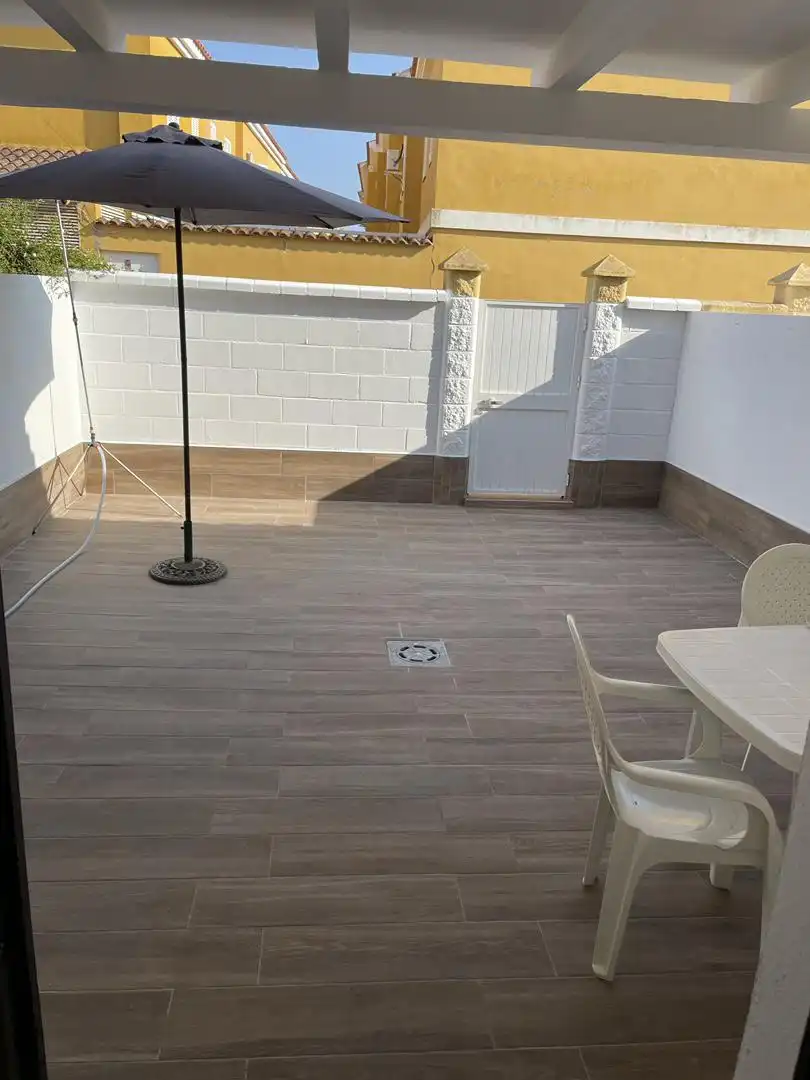 Terraza de Casa adosada de alquiler en Islantilla con Calefacción, Terraza y Trastero