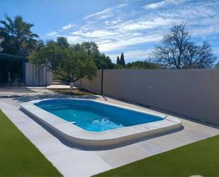 Swimming pool of Single-family semi-detached to rent in Sanlúcar la Mayor  with Terrace and Swimming Pool