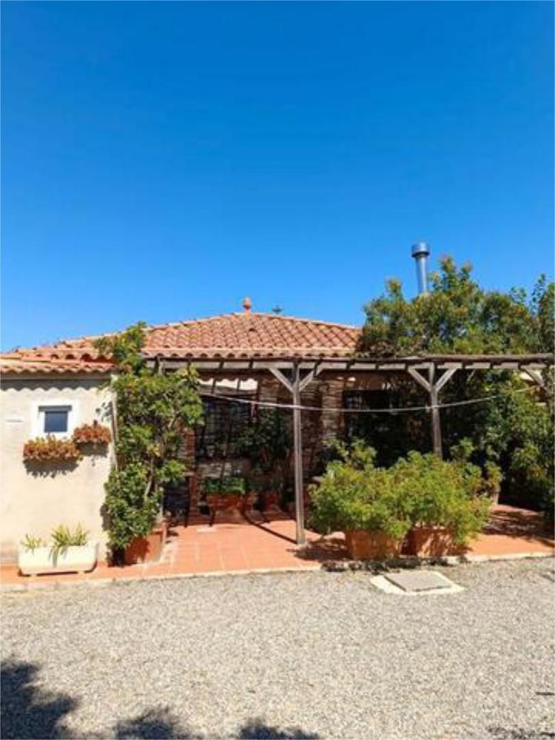 Exterior view of Single-family semi-detached for sale in Alcover  with Heating, Private garden and Terrace