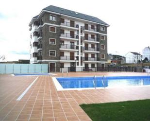 Swimming pool of Flat to rent in Foz  with Heating, Private garden and Terrace