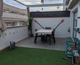 Terrace of Attic to share in Vilanova i la Geltrú  with Terrace, Furnished and Oven