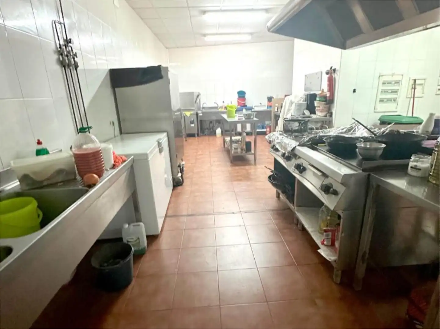 Cocina de Local de alquiler en Aldeanueva de la Vera con Aire acondicionado, Calefacción y Amueblado