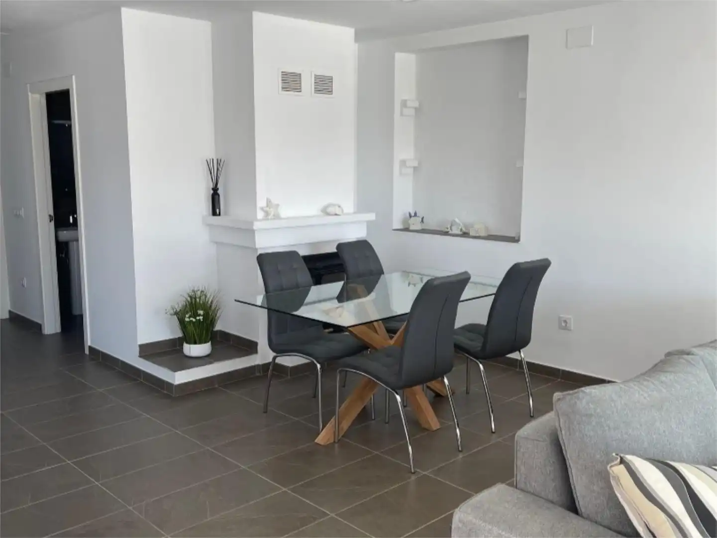 Dining room of Houses for rent in Empuriabrava  with Air Conditioner, Private garden and Terrace