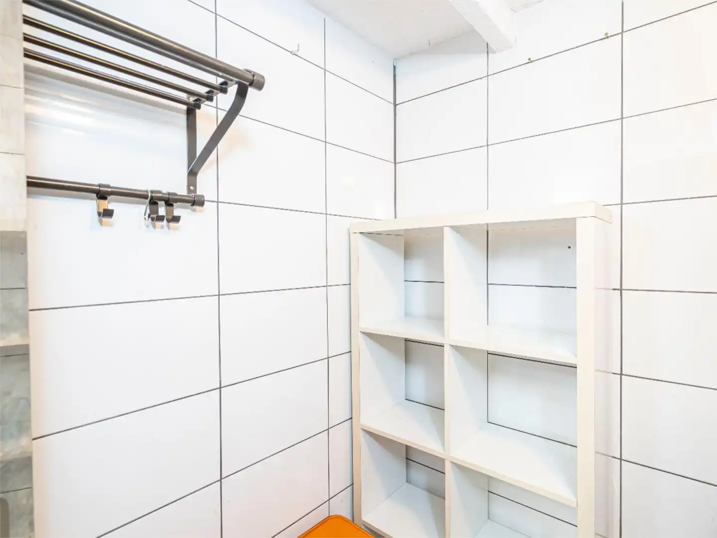 Badezimmer von Geschaftsraum zum Verkauf in  Palma de Mallorca mit Klimaanlage, Heizung und Parkett