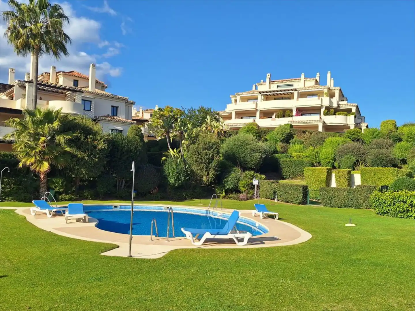 Wohnung zum Verkauf in Via Brijan, 5, Montemayor - Marbella Club Garten von Wohnung zum Verkauf in Benahavís mit Klimaanlage, Heizung und Privatgarten