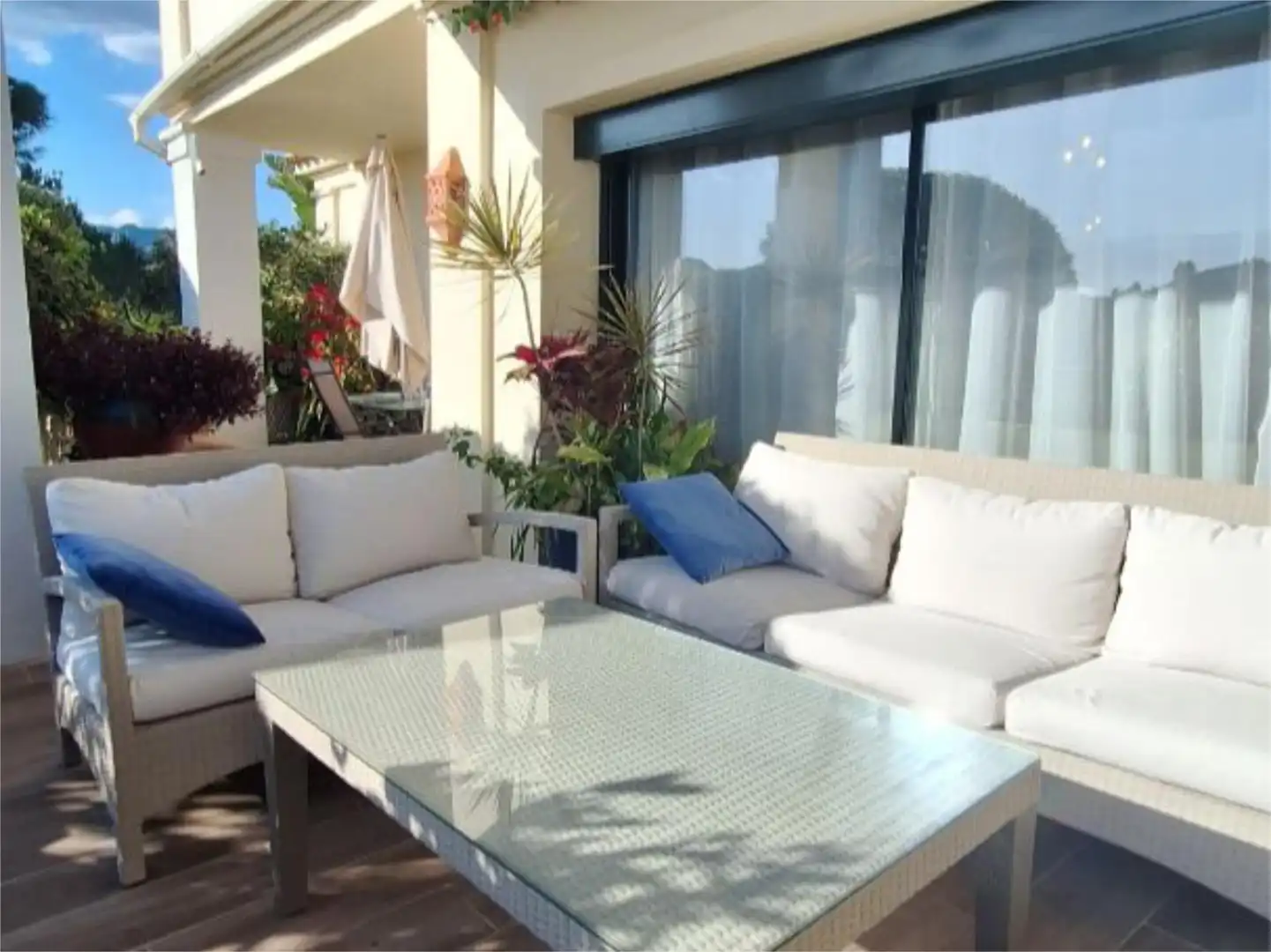 Wohnung zum Verkauf in Via Brijan, 5, Montemayor - Marbella Club Terrasse von Wohnung zum Verkauf in Benahavís mit Klimaanlage, Heizung und Privatgarten
