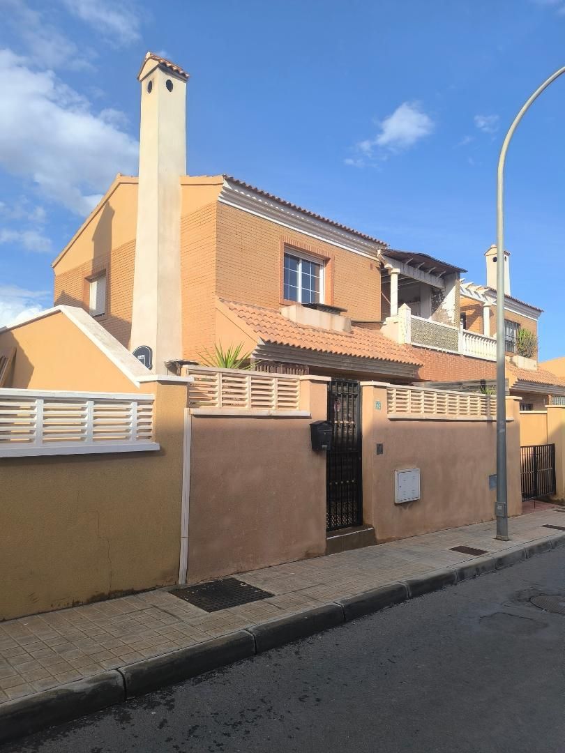 Exterior view of Duplex for sale in Huércal de Almería  with Heating, Private garden and Parquet flooring