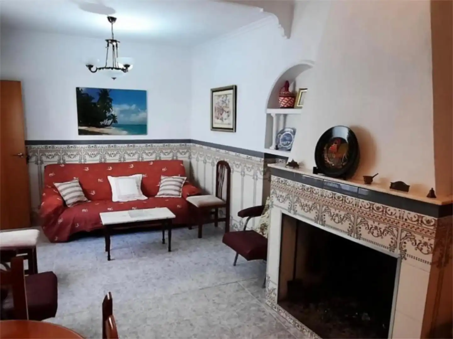 Piso en venta en Calle Doctor Justo Montes, 80, Montealegre del Castillo Sala de estar de Piso en venta en Montealegre del Castillo con Amueblado