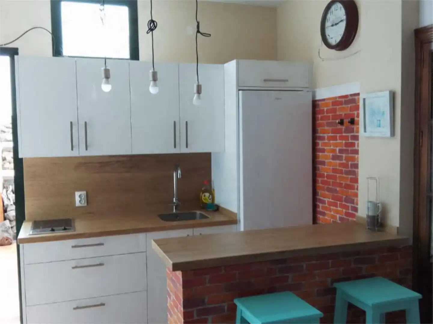 Casa adosada en venta en Guadalcanal Cocina de Casa adosada en venta en Guadalcanal con Aire acondicionado, Amueblado y Balcón