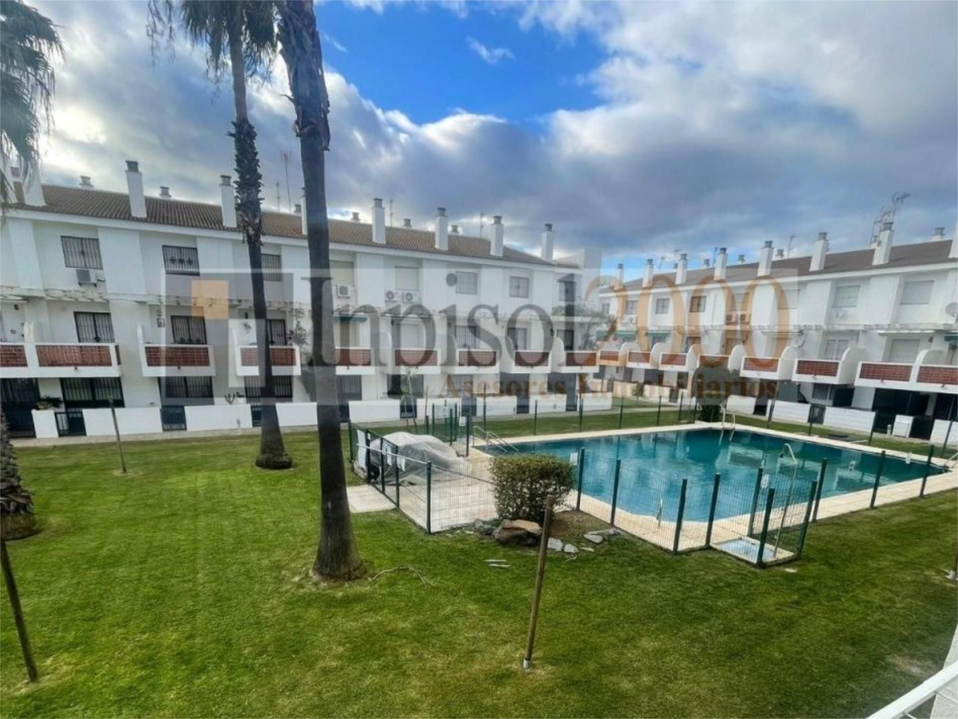 Exterior view of Single-family semi-detached for sale in La Antilla  with Terrace