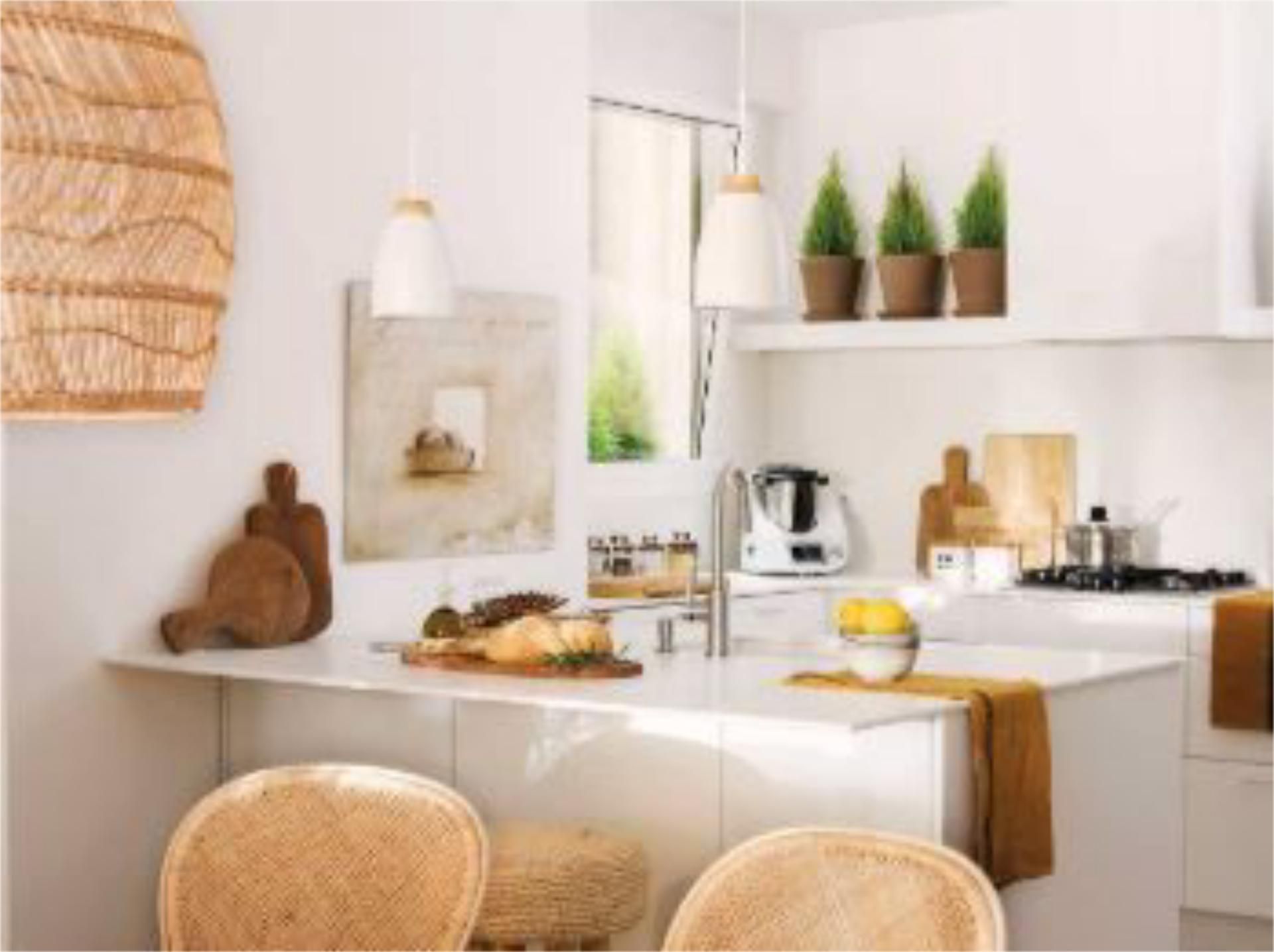 Cocina de Piso en venta en Valls con Calefacción, Trastero y Amueblado