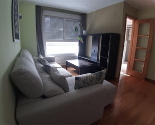 Living room of Flat to rent in Vigo   with Heating, Parquet flooring and Furnished