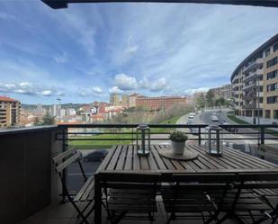 Terrace of Flat to rent in Bilbao   with Air Conditioner, Heating and Parquet flooring