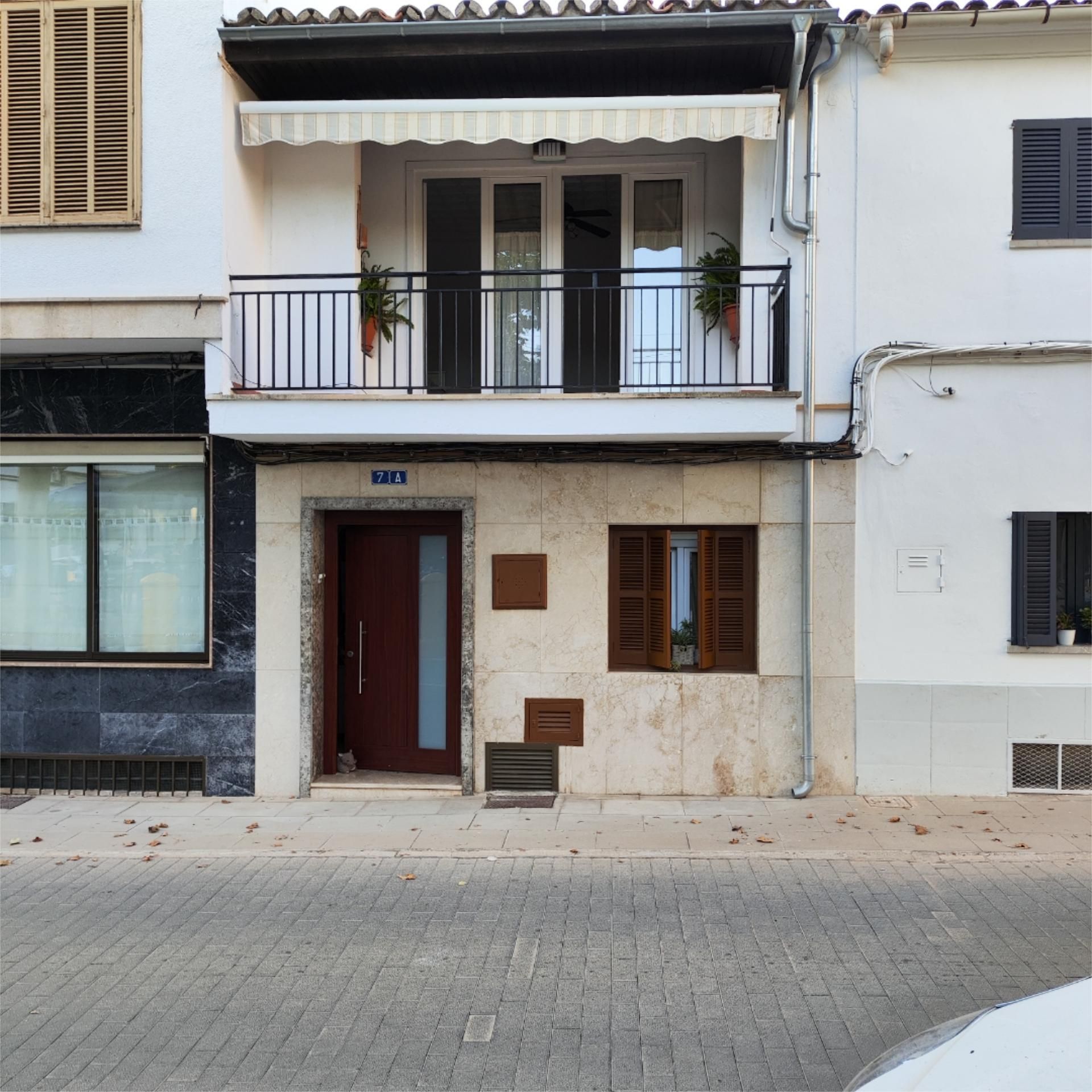 Exterior view of Single-family semi-detached for sale in Maria de la Salut  with Air Conditioner