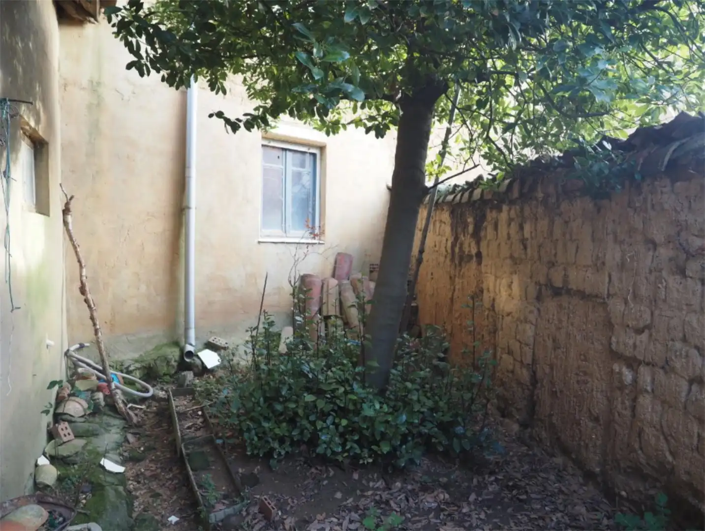 Jardín de Casa adosada en venta en Valdefresno