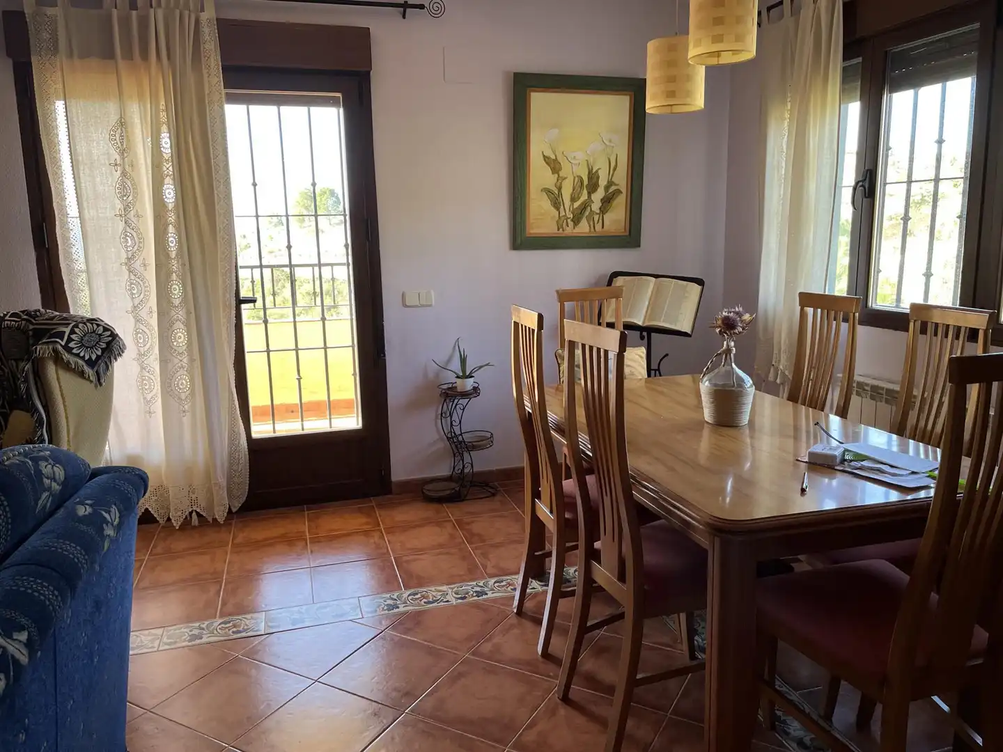 Houses for sale in N-320a, 233, Auñón Dining room of Houses for sale in Auñón with Terrace and Swimming Pool