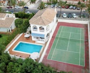 Piscina de Casa o xalet de lloguer en La Manga del Mar Menor amb Calefacció, Jardí privat i Terrassa