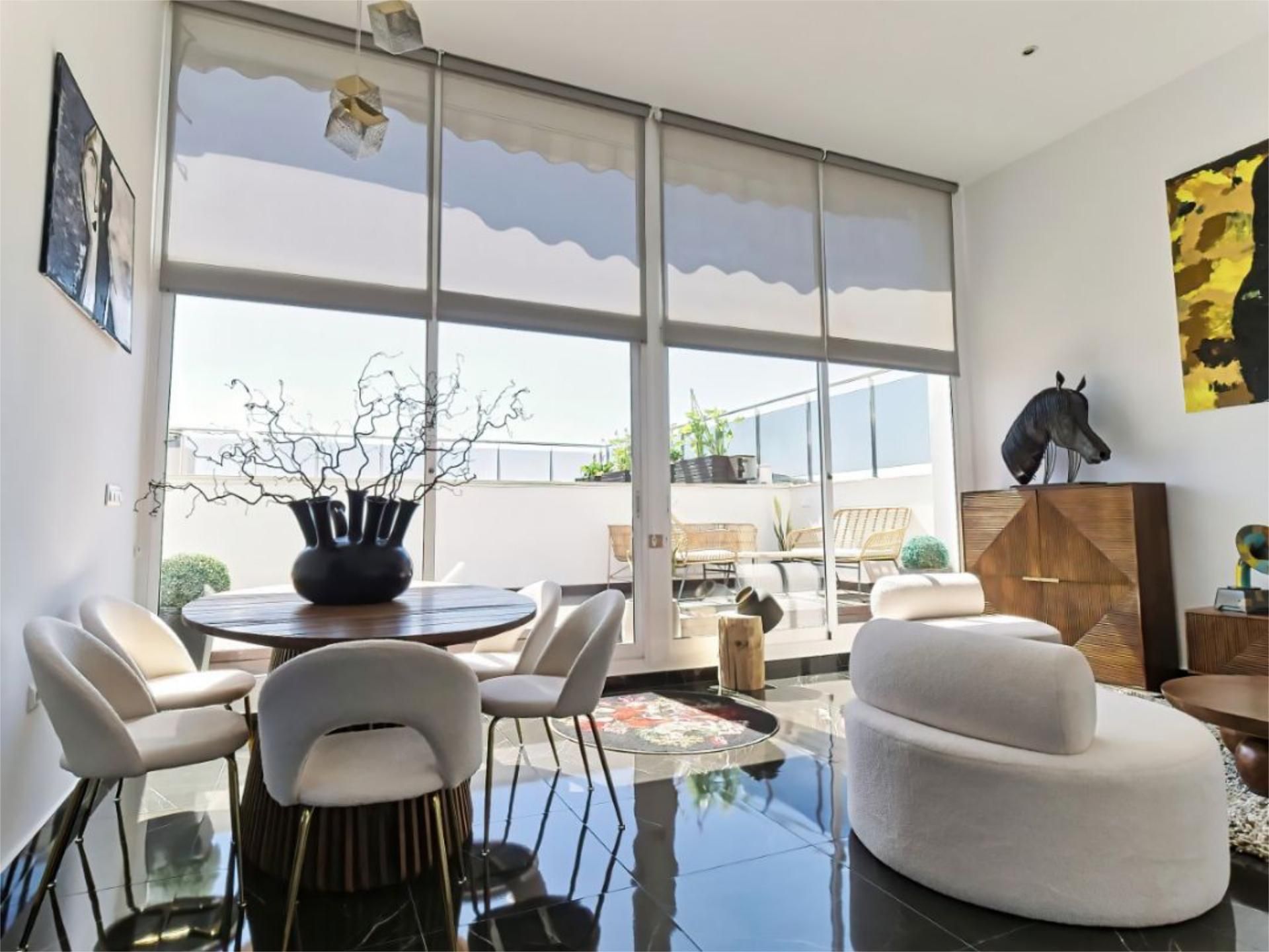 Sala d'estar de Pis en venda en Villajoyosa / La Vila Joiosa amb Aire condicionat, Terrassa i Piscina